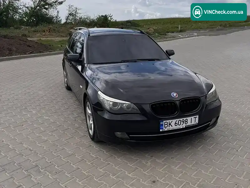 BMW 5 Series 2008, фото з оголошення 1 з 20, VIN WBAPX310X0C078873