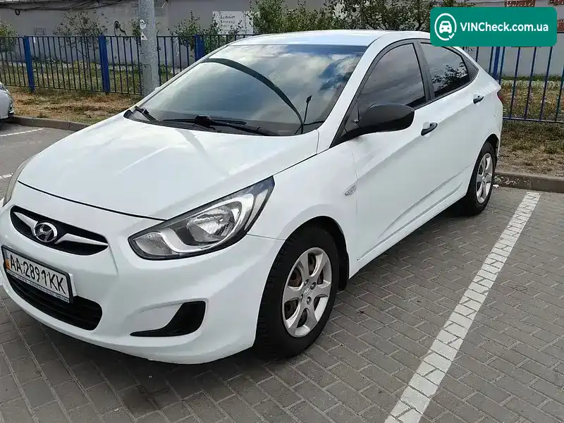 Hyundai Accent 2012, фото з оголошення 1 з 8, VIN Z94CT41CACR176258