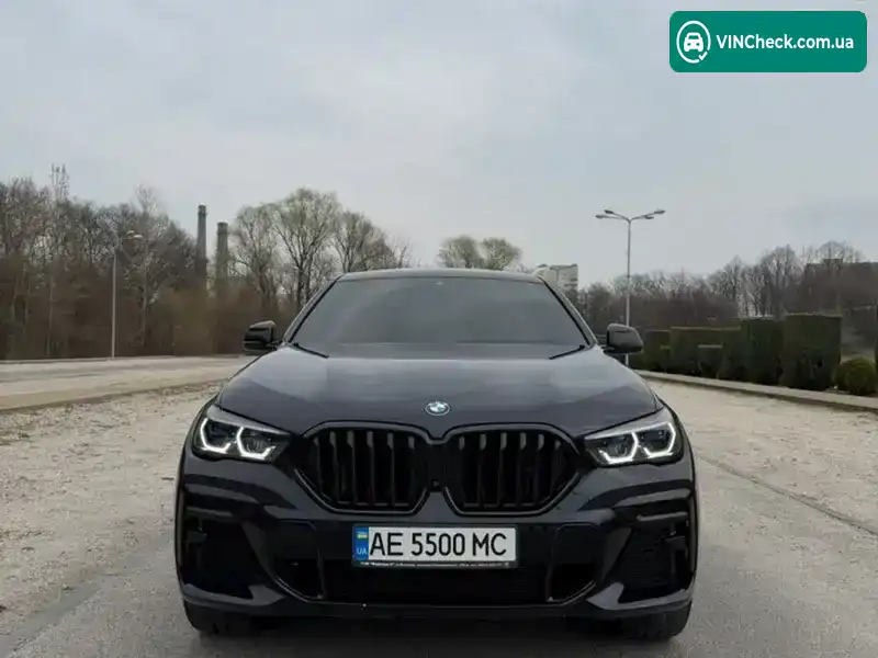 BMW X6 2022, фото з оголошення 1 з 16, VIN WBAGT210809P75509