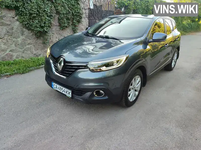 Renault Kadjar 2016, фото з оголошення 1 з 21, VIN VF1RFE00756696264