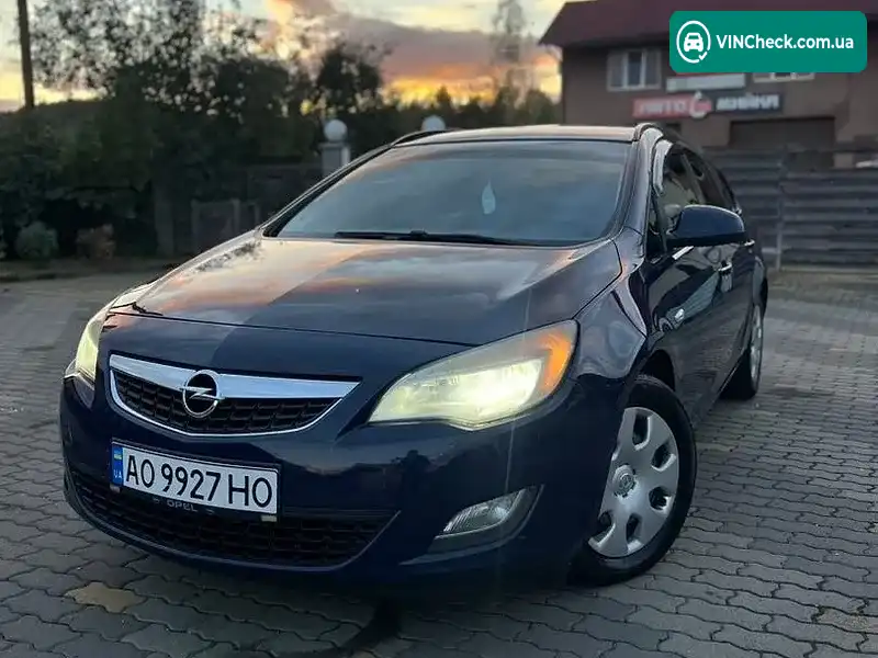 Opel Astra 2011, фото з оголошення 2 з 13, VIN W0LPC8EA4C8006300