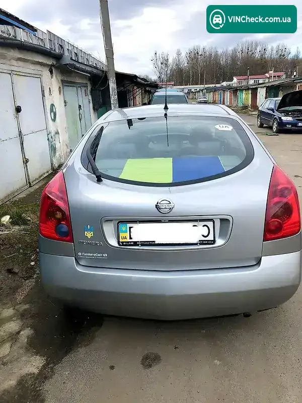 Nissan Primera 2003, фото з оголошення 1 з 20, VIN SJNBBAP12U0134758