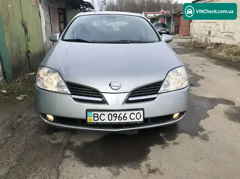 Nissan Primera 2003, фото з оголошення 2 з 20, VIN SJNBBAP12U0134758