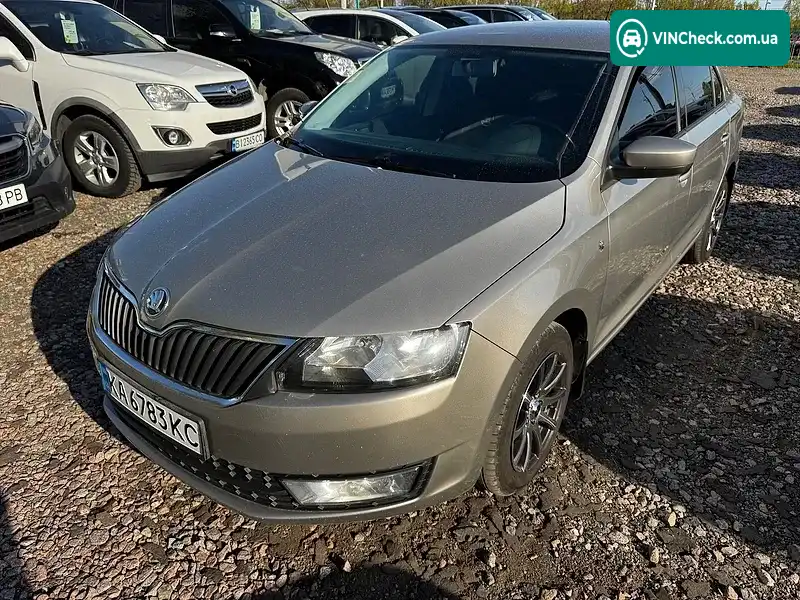 Skoda Rapid 2013, фото з оголошення 1 з 17, VIN TMBAD2NHXDB100555