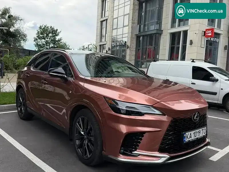 Lexus RX 2024, фото з оголошення 1 з 20, VIN JTJCHBJA502011702