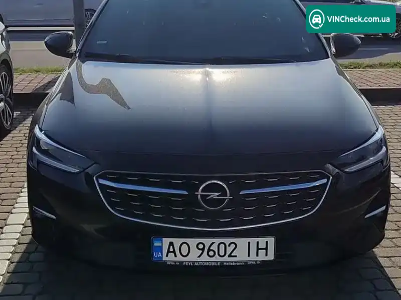Opel Insignia 2022, фото з оголошення 1 з 17, VIN W0VZT8EP2N1025475