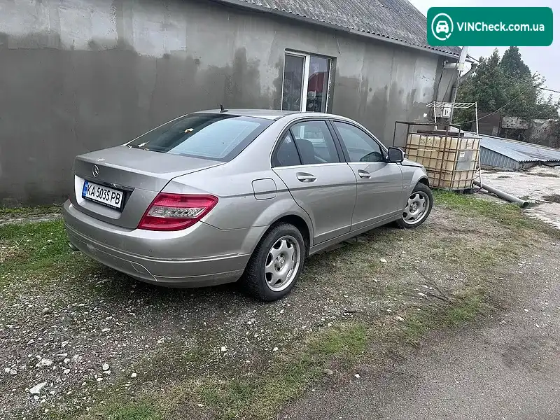 Mercedes-Benz C-Class 2007, фото з оголошення 1 з 8, VIN WDD2040411A058837