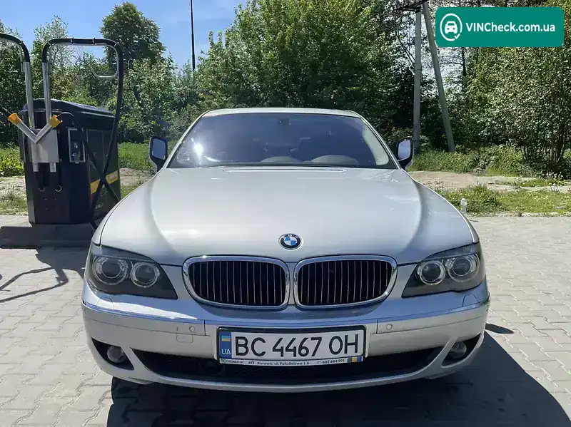 BMW 7 Series 2007, фото з оголошення 1 з 20, VIN WBAHM21090DS74465
