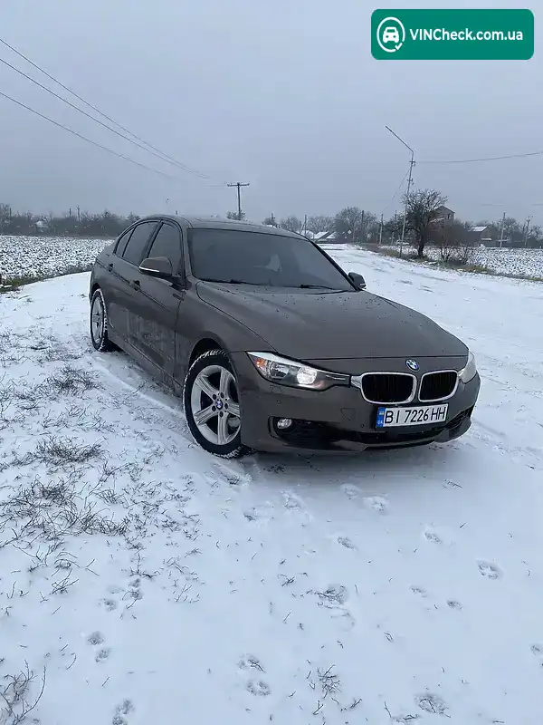BMW 3 Series 2012, фото з оголошення 1 з 10, VIN WBA3B5C57DF138551