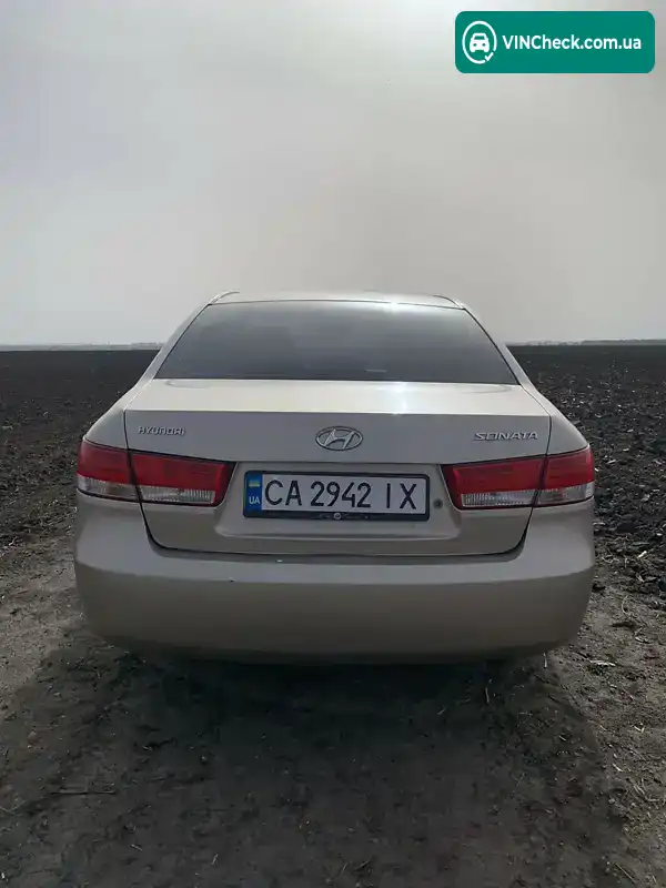 Hyundai Sonata 2007, фото з оголошення 2 з 6, VIN Y6LEU41BP7L001196