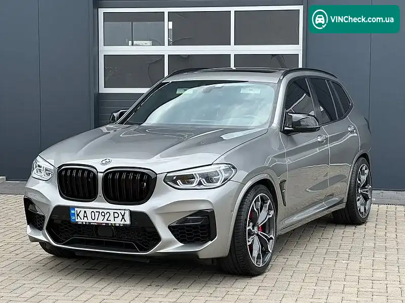 BMW X3 M 2019, фото з оголошення 2 з 19, VIN 5YMTS0C06LLT10215