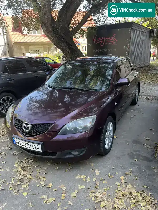 Mazda 3 2006, фото з оголошення 1 з 7, VIN JMZBK14Z271541478