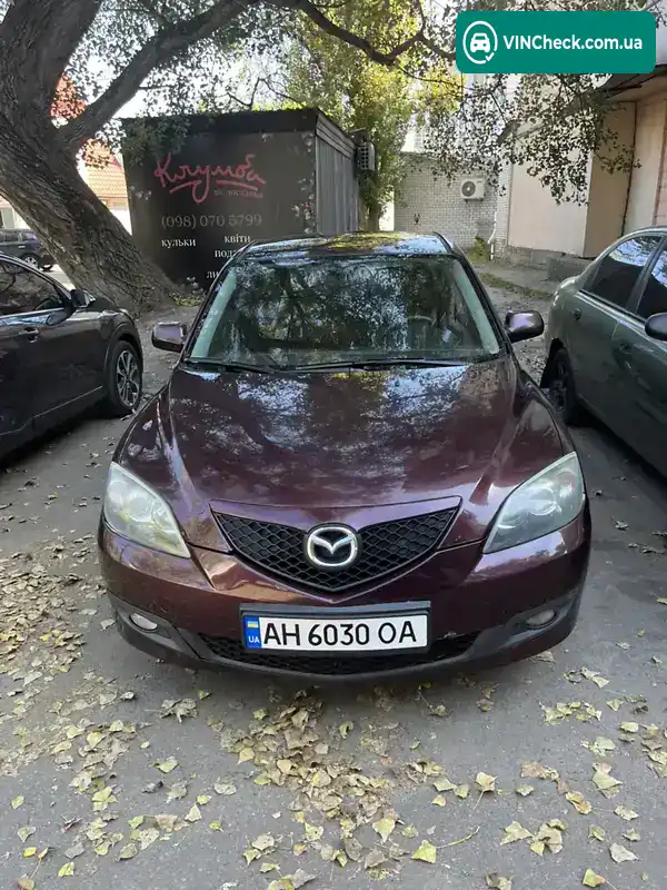 Mazda 3 2006, фото з оголошення 2 з 7, VIN JMZBK14Z271541478
