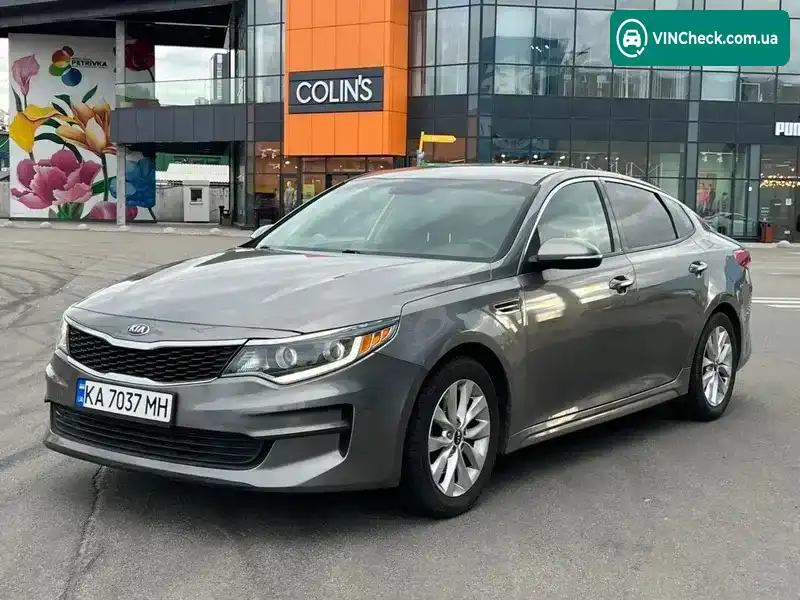 Kia Optima 2016, фото з оголошення 2 з 14, VIN 5XXGU4L36GG041192