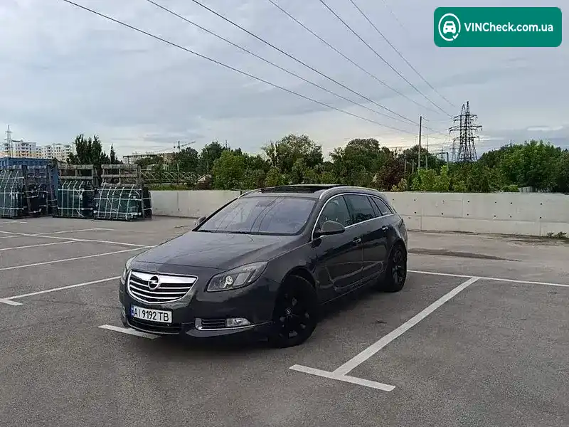 Opel Insignia 2013, фото з оголошення 1 з 13, VIN W0LGT8GM5D1042613