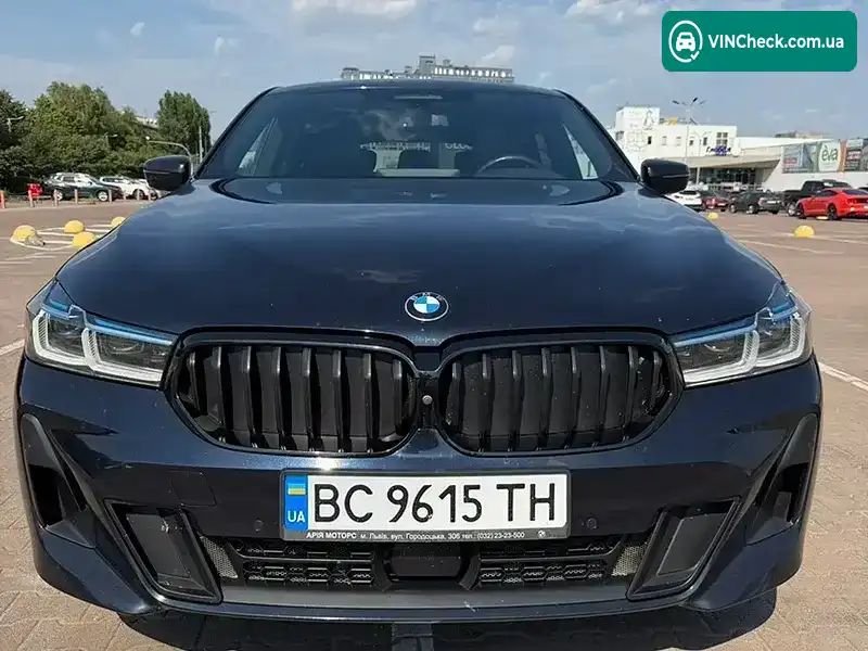 BMW 6 Series 2020, фото з оголошення 1 з 20, VIN WBA21CX050CG31001