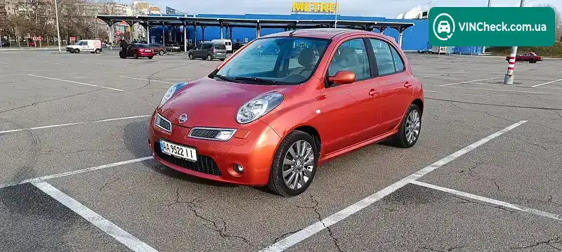 Nissan Micra 2008, фото з оголошення 1 з 21, VIN SJNFCAK12U3078470