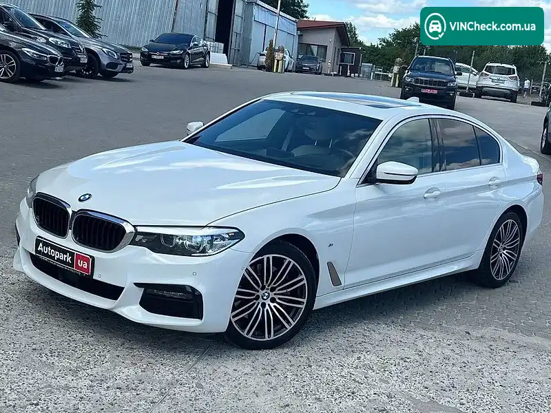 BMW 5 Series 2020, фото з оголошення 2 з 20, VIN WBAJR7C02LWW79489