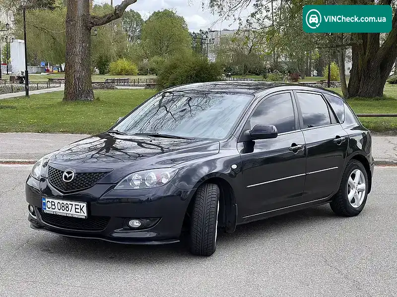 Mazda 3 2005, фото з оголошення 2 з 19, VIN JMZBK14Z261283901
