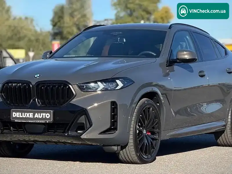 BMW X6 2025, фото з оголошення 1 з 20, VIN WBA21EY0309102019