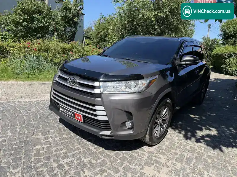 Toyota Highlander 2019, фото з оголошення 1 з 20, VIN 5TDJZRFHXKS620186