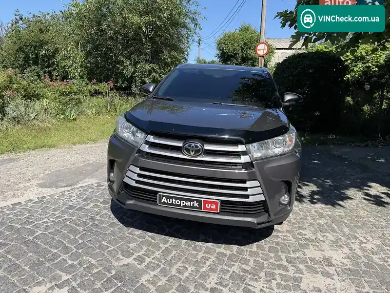 Toyota Highlander 2019, фото з оголошення 2 з 20, VIN 5TDJZRFHXKS620186