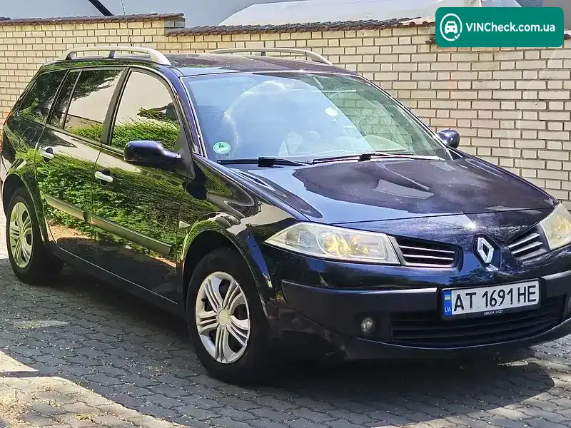 Renault Megane 2007, фото з оголошення 2 з 16, VIN VF1KM1R0H38092928