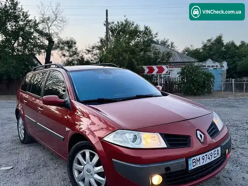 Renault Megane 2007, фото з оголошення 1 з 19, VIN VF1KM1R0H37989293