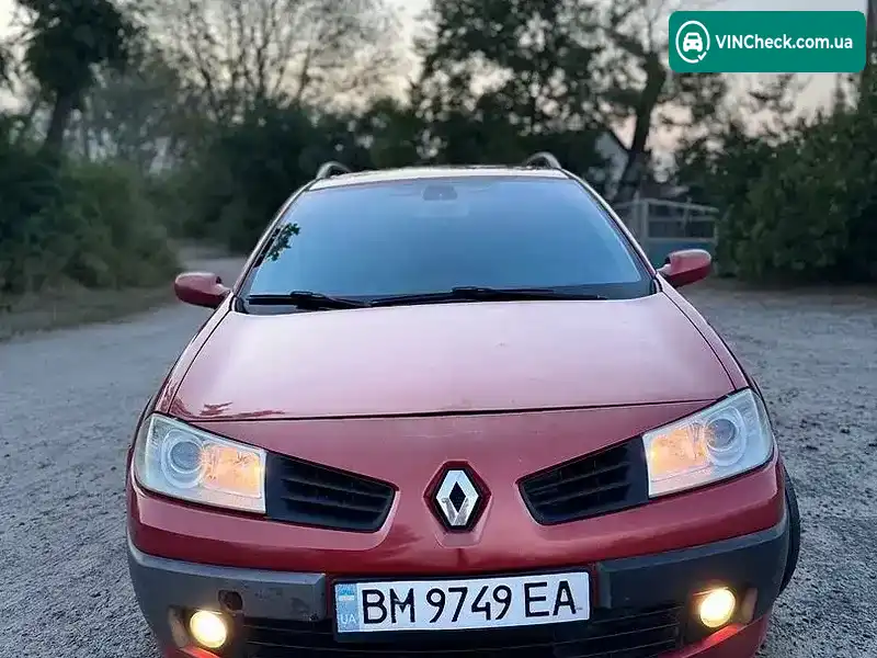 Renault Megane 2007, фото з оголошення 2 з 19, VIN VF1KM1R0H37989293