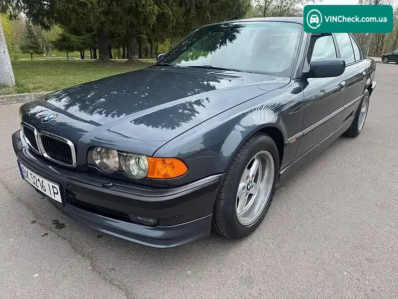 BMW 7 Series 2001, фото з оголошення 1 з 21, VIN WBAGE61090DN43063