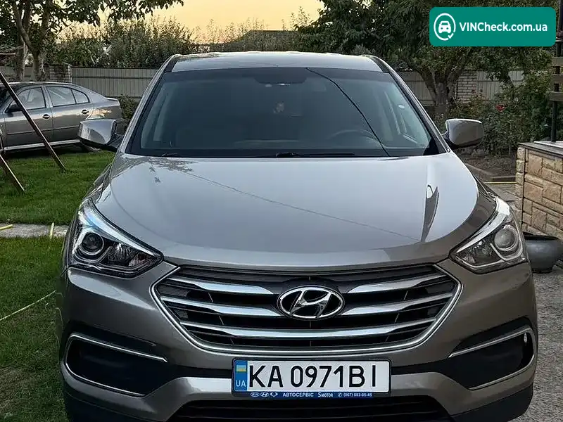 Hyundai Santa FE 2017, фото з оголошення 1 з 15, VIN 5XYZT3LB9JG550502