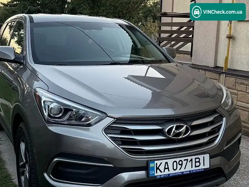 Hyundai Santa FE 2017, фото з оголошення 2 з 15, VIN 5XYZT3LB9JG550502