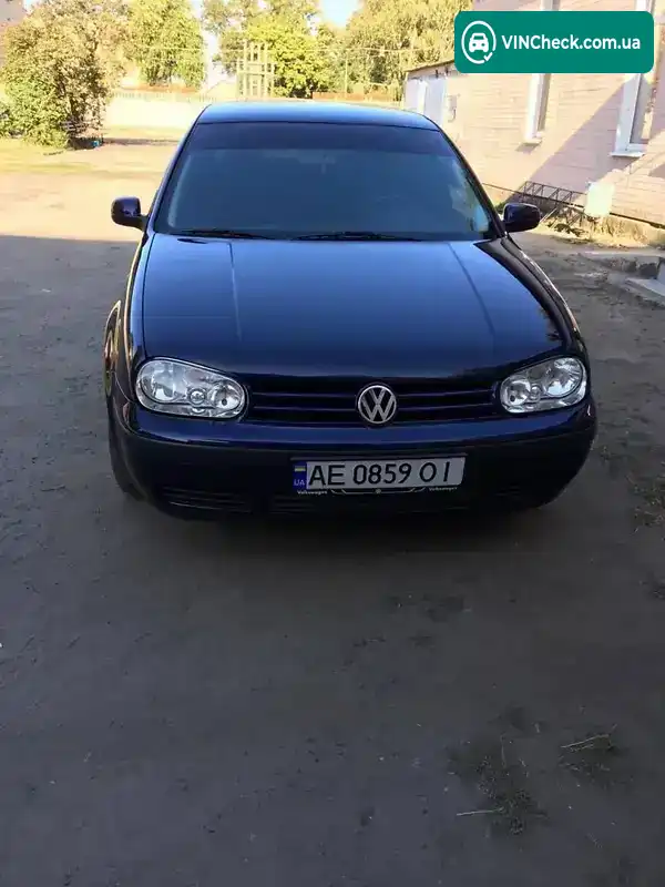 Volkswagen Golf 2000, фото з оголошення 1 з 8, VIN WVWZZZ1JZ1U127814