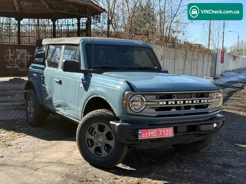 Ford Bronco 2021, фото з оголошення 1 з 13, VIN 1FMDE5BH9MLA83334
