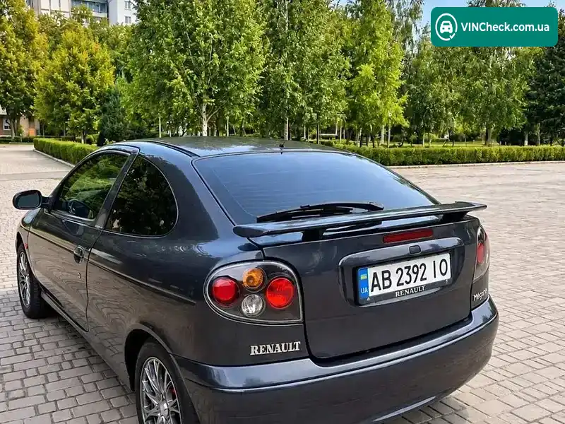 Renault Megane 2000, фото з оголошення 1 з 16, VIN VF1DA050523929142