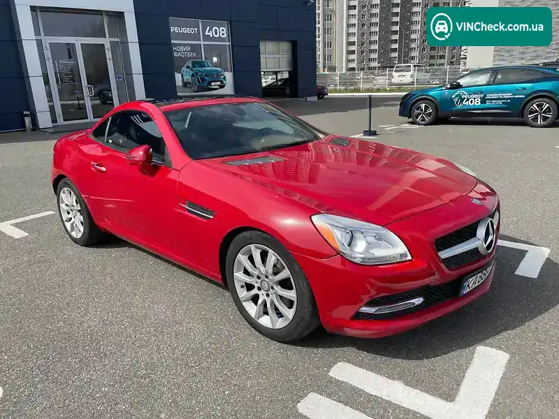Mercedes-Benz SLK-Class 2015, фото з оголошення 1 з 9, VIN WDDPK3JA8GF115461