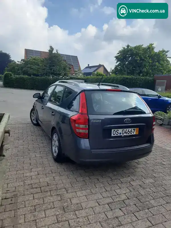 Kia Ceed 2009, фото з оголошення 2 з 21, VIN U5YFF52229L107325