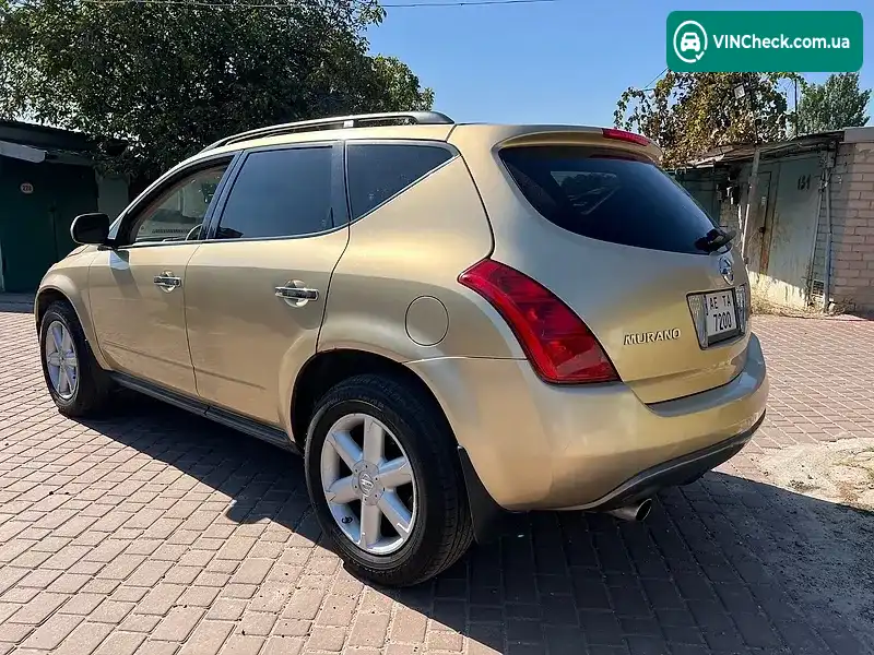 Nissan Murano 2003, фото з оголошення 2 з 6, VIN JN8AZ08WX3W209643