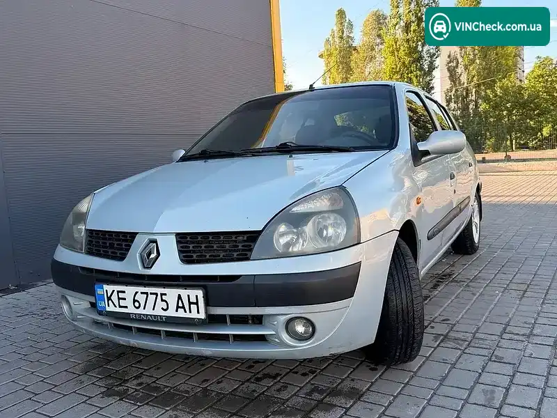 Renault Symbol 2003, фото з оголошення 1 з 8, VIN VF1LB2BCA29475968