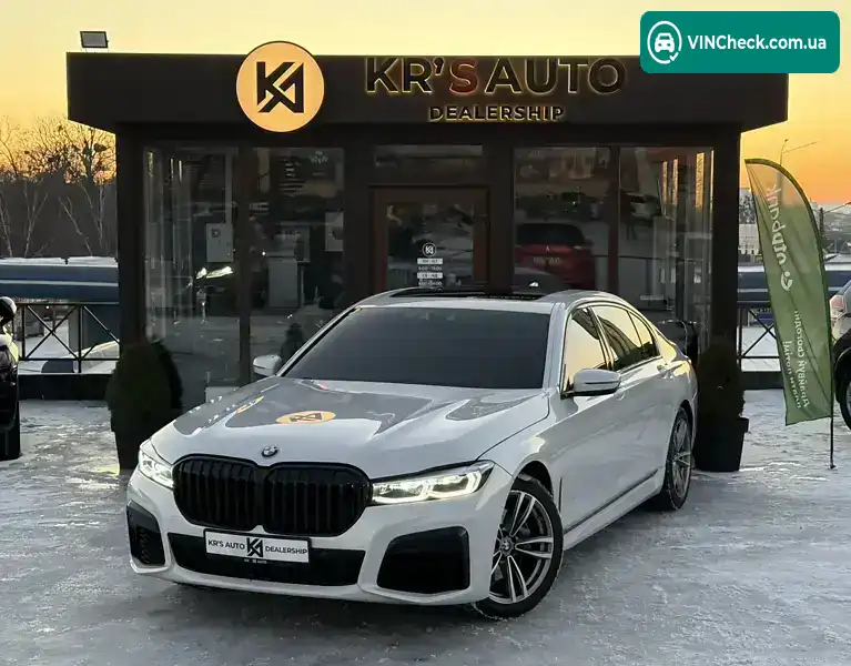 BMW 7 Series 2019, фото з оголошення 1 з 21, VIN WBA7E4C54KGV70492