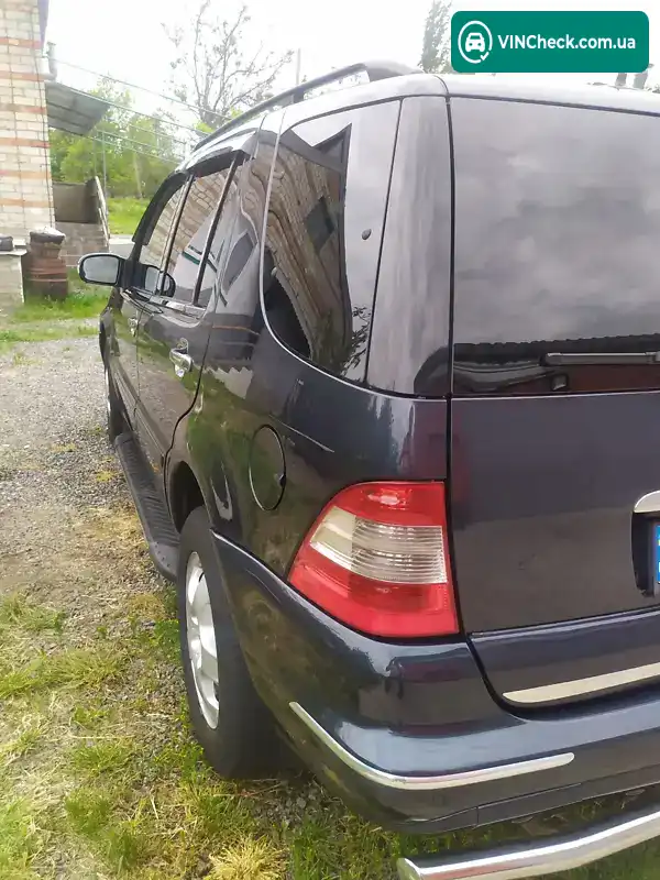 Mercedes-Benz M-Class 2003, фото з оголошення 2 з 20, VIN WDC1631131A472493