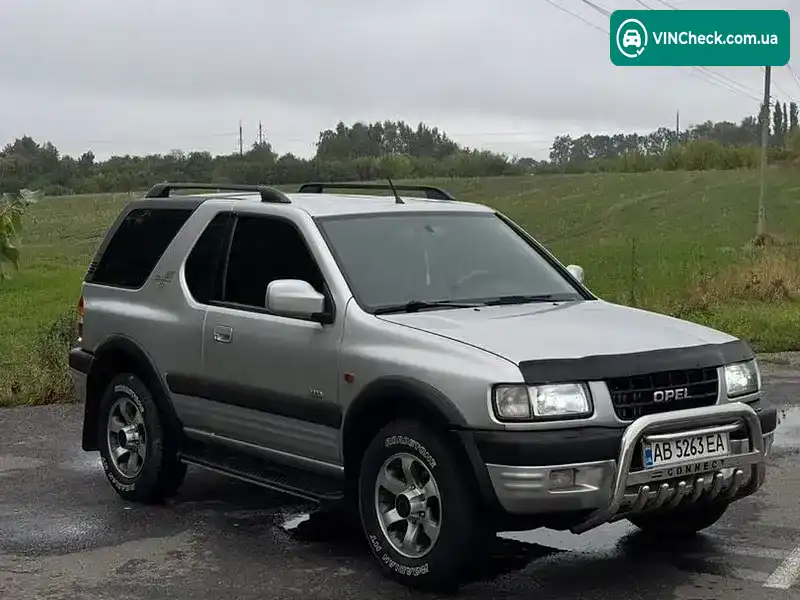 Opel Frontera 2000, фото з оголошення 1 з 20, VIN W0L06B1ZCYV632938