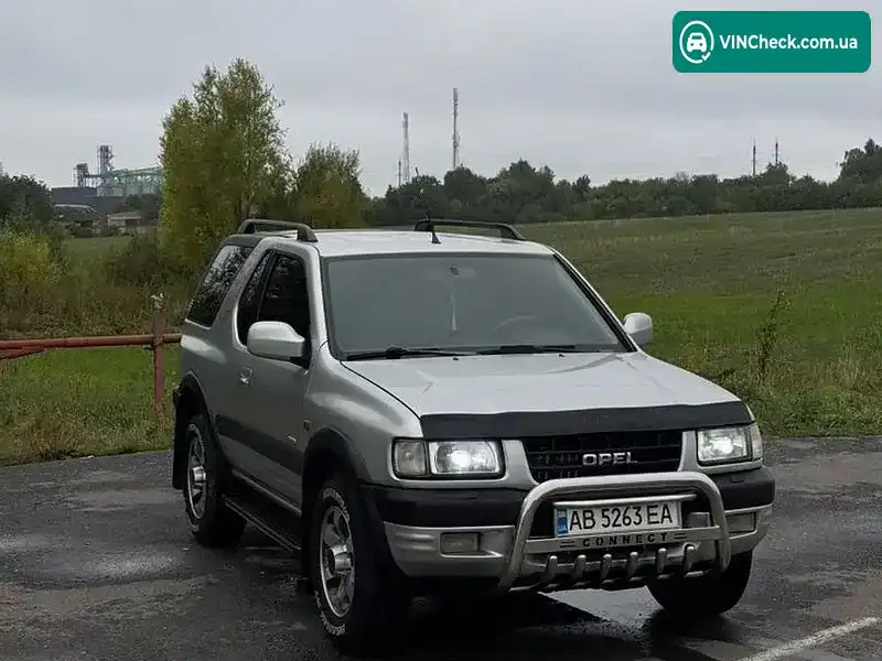 Opel Frontera 2000, фото з оголошення 2 з 20, VIN W0L06B1ZCYV632938