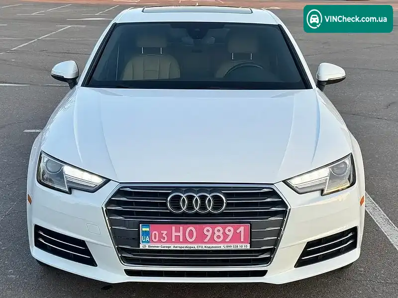 Audi A4 2017, фото з оголошення 1 з 20, VIN WAUGNAF41HN061238