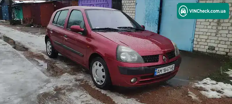 Renault Clio 2002, фото з оголошення 1 з 19, VIN VF1BB080F26826558
