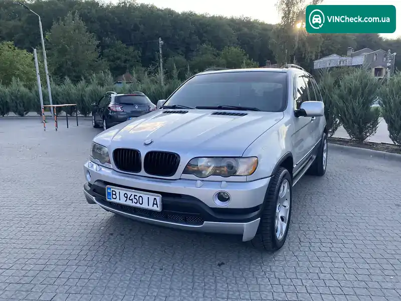 BMW X5 2002, фото з оголошення 1 з 11, VIN WBAFA71010LK71546