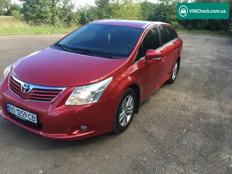 Toyota Avensis 2010, фото з оголошення 1 з 20, VIN SB1ED76L80E047174
