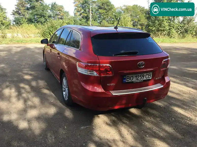 Toyota Avensis 2010, фото з оголошення 2 з 20, VIN SB1ED76L80E047174