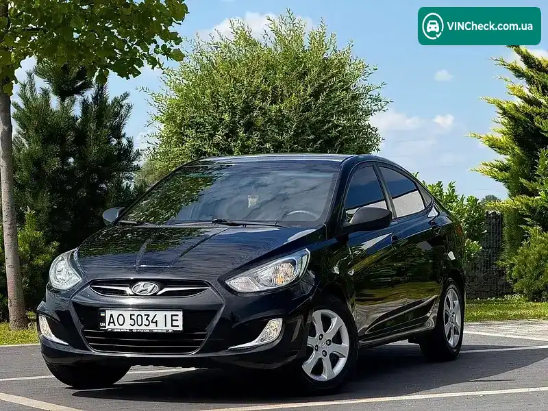 Hyundai Accent 2012, фото з оголошення 2 з 20, VIN Z94CT41CACR101136