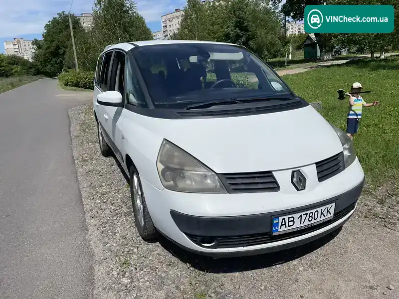 Renault Espace 2005, фото з оголошення 2 з 14, VIN VF1JK0HC633881237